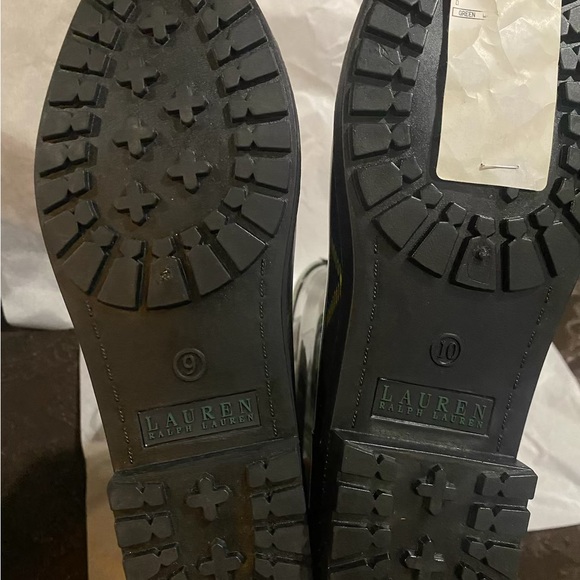 Ralph Lauren Rossalyn II Knee-High Rainboots – Black Watch Green Plaid - Picture 3 of 3